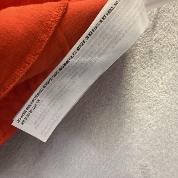 Disney Parks Wide Leg Minnie Mouse Lounge Pants Womens 3X Red Orange Patch Comfy - Picture 15 of 16